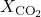 X_{\text{CO}_2}