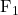 \text{F}_1