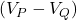 (V_P - V_Q)