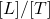 [L]/[T]