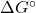 \Delta G^\circ
