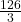 \frac{126}{3}