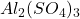 Al_2(SO_4)_3