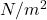 N/m^{2}