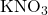 \text{KNO}_3