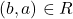(b,a) \in R