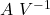 A~V^{-1}