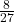 \frac{8}{27}
