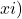 xi)