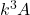k^3A