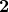 \mathbf{2}