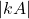 |kA|