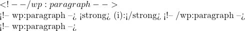  <!-- /wp:paragraph -->  <!-- wp:paragraph --> <strong>हल (i):</strong> <!-- /wp:paragraph -->  <!-- wp:paragraph --> 
