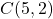 C(5,2)