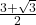 \frac{3+\sqrt{3}}{2}