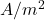 A/m^2