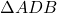 \Delta ADB