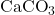 \text{CaCO}_3
