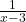 \frac{1}{x-3}