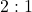 2:1