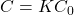 C=KC_0
