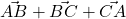 \vec{AB} + \vec{BC} + \vec{CA}