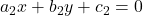 a_2x+b_2y+c_2=0