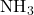 \text{NH}_3