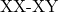 \text{XX-XY}