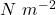 N~m^{-2}
