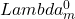 Lambda_m^0