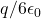 q/6\epsilon_{0}