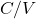 C/V