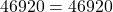 46920 = 46920