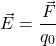 \[\vec{E}_{\text{कुल}} = \frac{\vec{F}_{\text{कुल}}}{q_0}\]