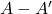 A-A'