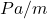 Pa/m