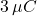 3\,\mu C