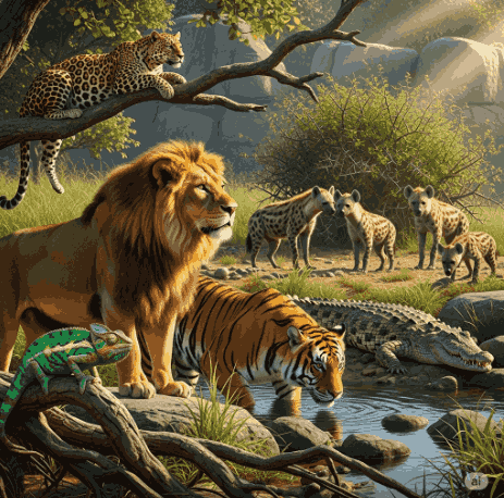 MP Board Class 10 English How to Tell Wild Animals Question Answer