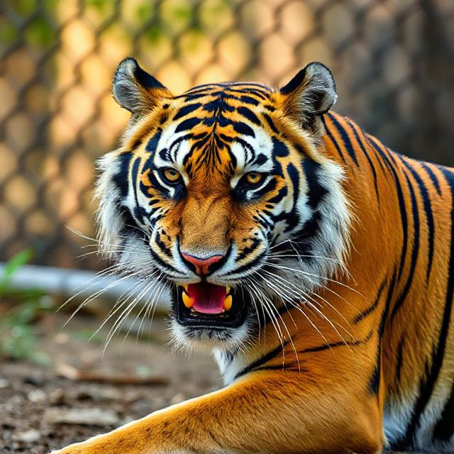 MP Board Class 10 English First Flight Poem A Tiger in the Zoo by Leslie Norris