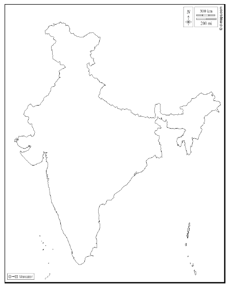 MP Board 10th Social Science Questions on Map Bank