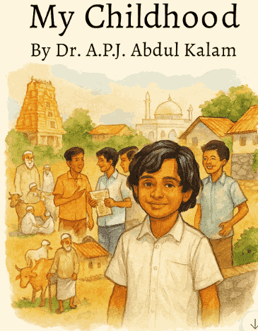 MP Board 9th English My Childhood By Dr. A.P.J. Abdul Kalam