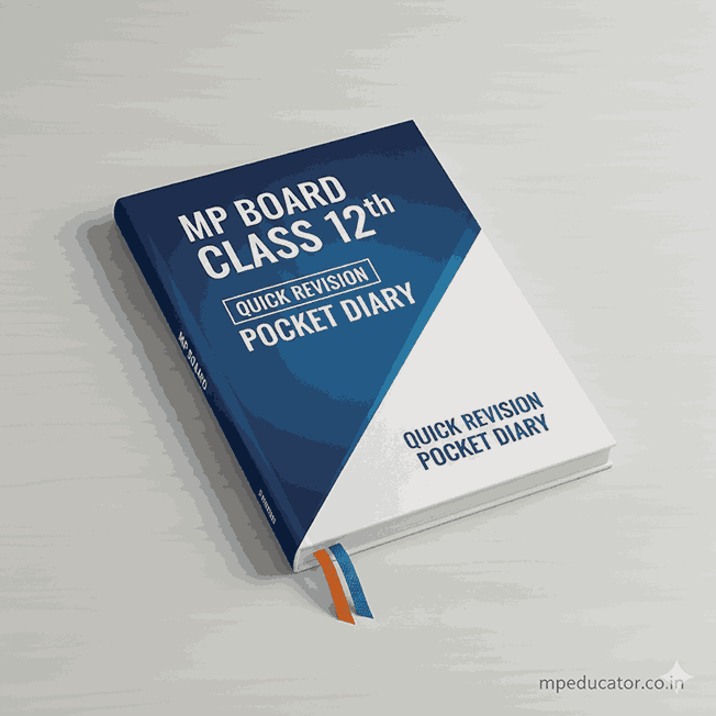MP Board Class 12th Quick Revision Pocket Diary