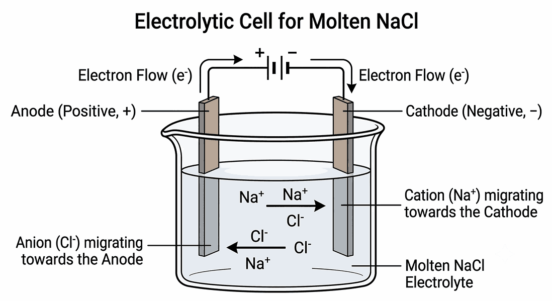 Class 12 Chemistry Electrolytic Cell and Electrolysis